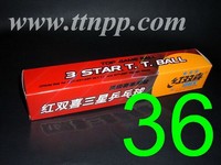 DHS 3 Stars Balls Orange x 36